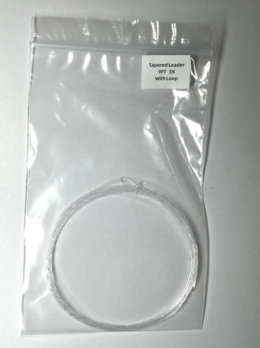 Tapered Nylon Fly Fishing Leader 9 ft