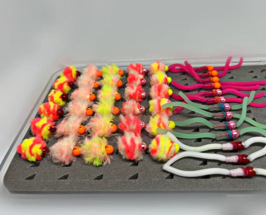 Egg Pattern and Squirmy Worm Collection