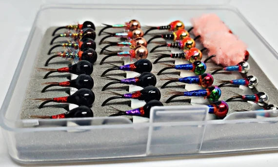 Hares Ear Perdigon Winter Fly Box Euro Nymph